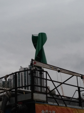 300W vertical wind turbine, supplied by us