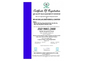 ISO9000 Certificate